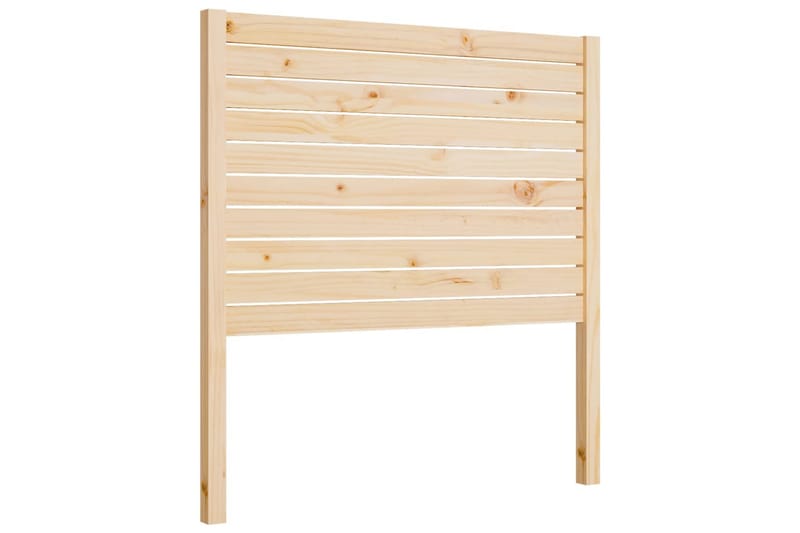 Sengegavl 81x4x100 cm heltre furu - Brun - Møbler - Senger - Sengetilbehør & sengegavl - Sengegavl