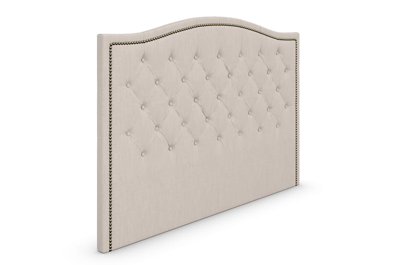Amiral Topp Sengegavl 185x130 - Beige - Møbler - Senger - Sengetilbehør & sengegavl - Sengegavl