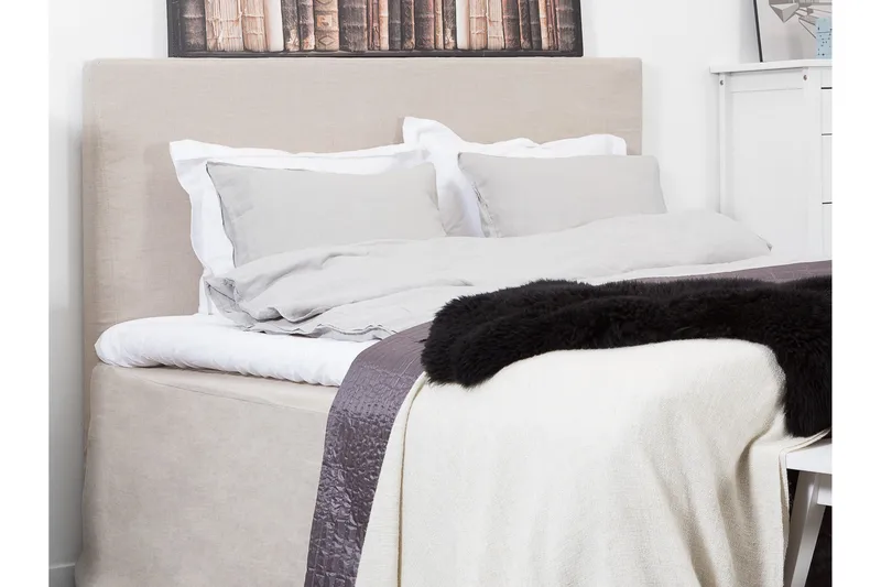 Ava Sengegavl 180 cm - Beige - Møbler - Senger - Sengetilbehør & sengegavl - Sengegavl