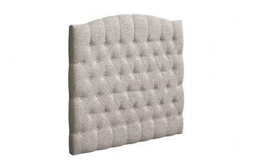 Belda Sengegavl 120 cm Buet - Beige - Møbler - Senger - Sengetilbehør & sengegavl - Sengegavl
