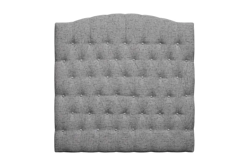 Belda Sengegavl 120 cm Buet - Grå - Møbler - Senger - Sengetilbehør & sengegavl - Sengegavl