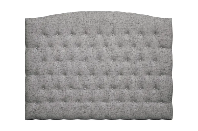 Belda Sengegavl 160 cm Buet - Grå - Møbler - Senger - Sengetilbehør & sengegavl - Sengegavl