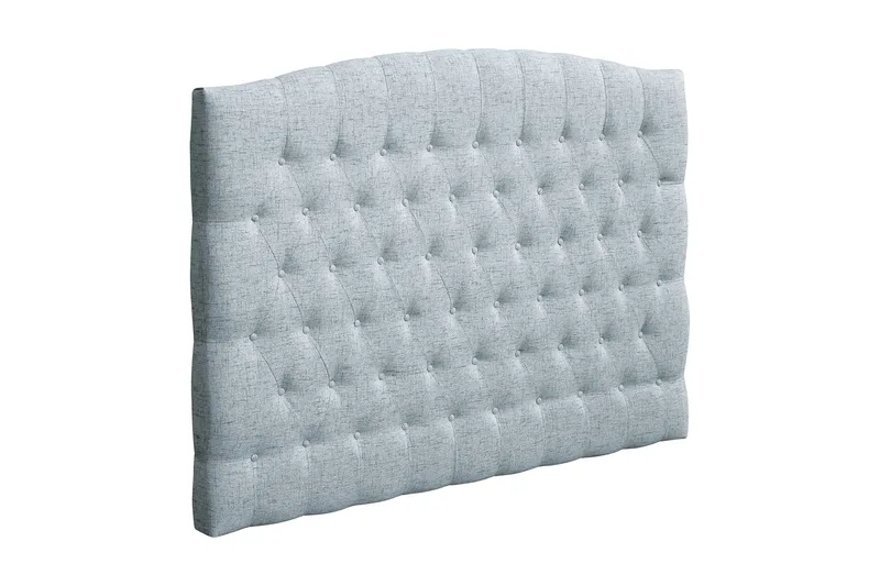 Belda Sengegavl 160 cm Buet - Lyseblå - Møbler - Senger - Sengetilbehør & sengegavl - Sengegavl