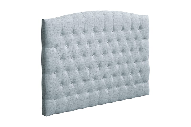 Belda Sengegavl 160 cm Buet - Lyseblå - Møbler - Senger - Sengetilbehør & sengegavl - Sengegavl