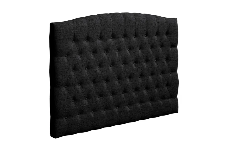 Belda Sengegavl 160 cm Buet - Svart - Møbler - Senger - Sengetilbehør & sengegavl - Sengegavl