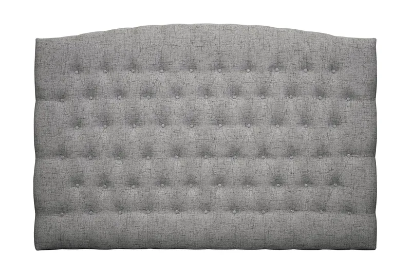 Belda Sengegavl 180 cm Buet - Grå - Møbler - Senger - Sengetilbehør & sengegavl - Sengegavl