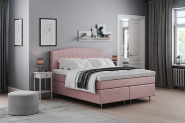 Belda Sengegavl 180 cm Buet - Rosa - Møbler - Senger - Sengetilbehør & sengegavl - Sengegavl