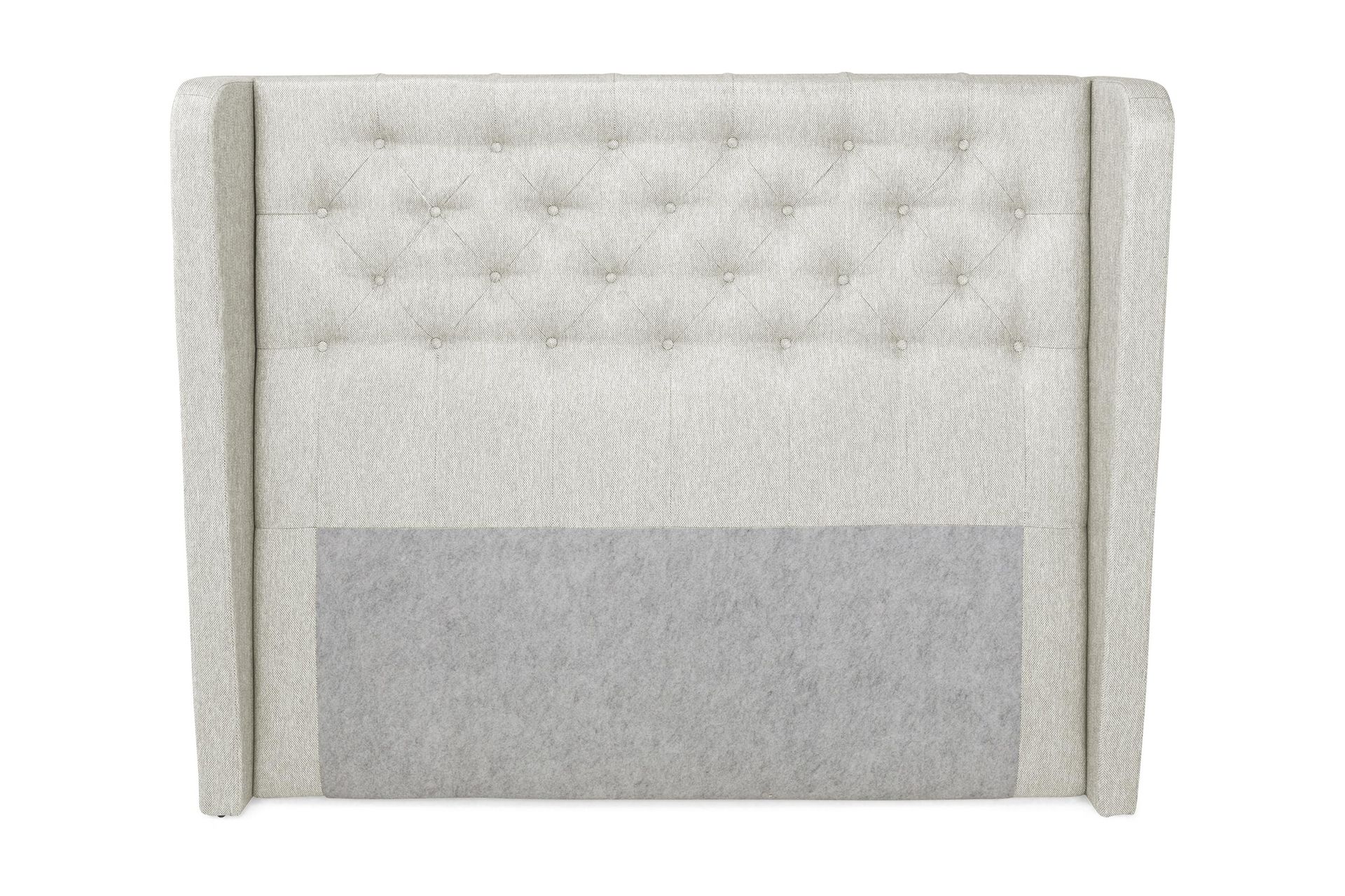 Cloud Sengegavl 140 Med Sider - Beige - Møbler - Senger - Sengetilbehør & sengegavl - Sengegavl