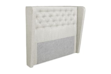 Cloud Sengegavl 140 Med Sider - Beige - Møbler - Senger - Sengetilbehør & sengegavl - Sengegavl