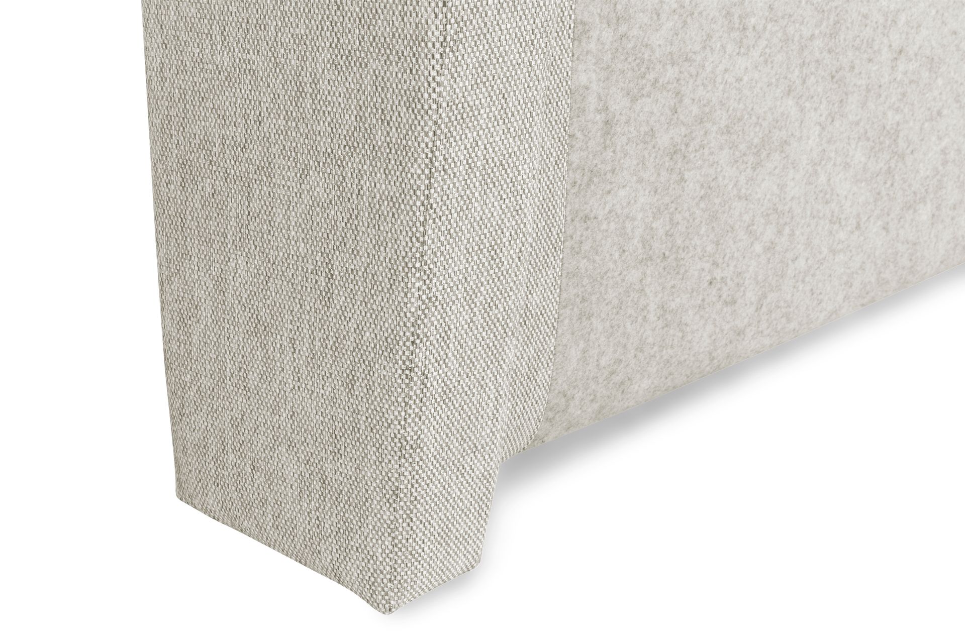 Cloud Sengegavl 140 Med Sider - Beige - Møbler - Senger - Sengetilbehør & sengegavl - Sengegavl