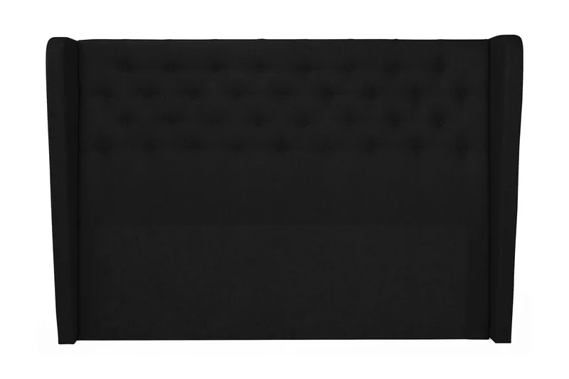 Cloud Sengegavl 160 Med Sider - Svart - Møbler - Senger - Sengetilbehør & sengegavl - Sengegavl