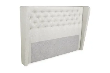 Cloud Sengegavl 180 Med Sider - Beige - Møbler - Senger - Sengetilbehør & sengegavl - Sengegavl
