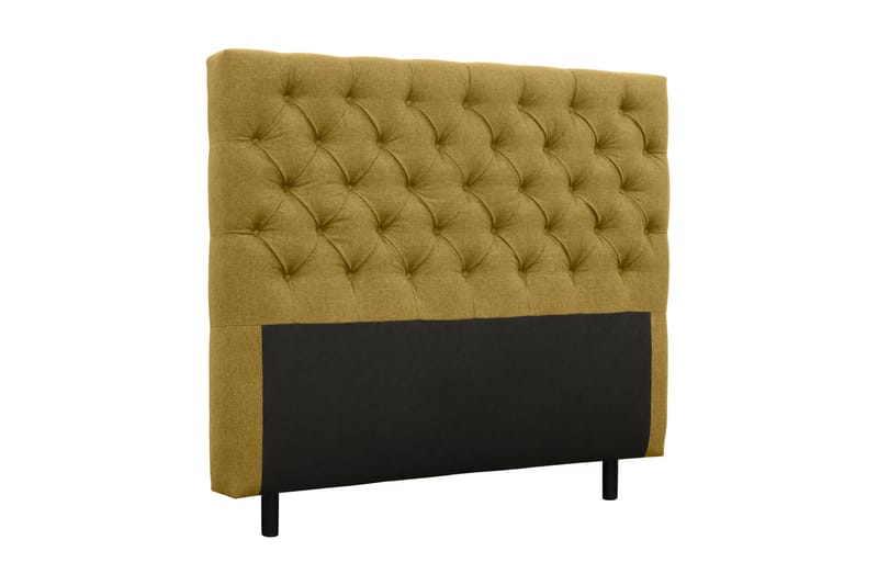 Coral Sengegavl 140 cm - Gul - Møbler - Senger - Sengetilbehør & sengegavl - Sengegavl