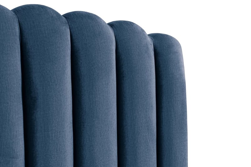 Davia Sengegavl 120 cm - Mørkeblå/Fløyel - Møbler - Senger - Sengetilbehør & sengegavl - Sengegavl