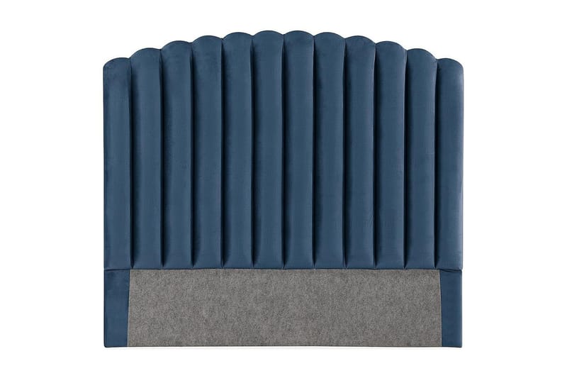 Davia Sengegavl 140 cm - Mørkeblå/Fløyel - Møbler - Senger - Sengetilbehør & sengegavl - Sengegavl