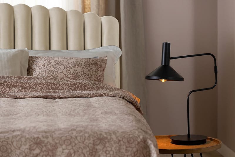 Davia Sengegavl 180 cm - Beige/Fløyel - Møbler - Senger - Sengetilbehør & sengegavl - Sengegavl