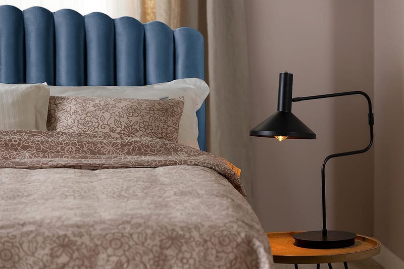 Davia Sengegavl 180 cm - Mørkeblå/Fløyel - Møbler - Senger - Sengetilbehør & sengegavl - Sengegavl