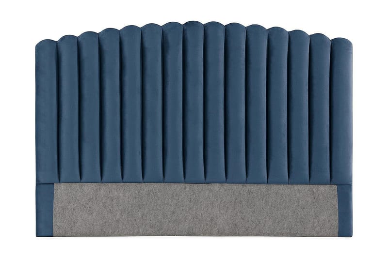 Davia Sengegavl 180 cm - Mørkeblå/Fløyel - Møbler - Senger - Sengetilbehør & sengegavl - Sengegavl