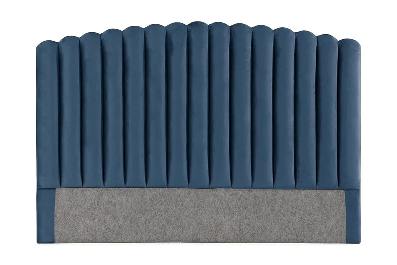 Davia Sengegavl 180 cm - Mørkeblå/Fløyel - Møbler - Senger - Sengetilbehør & sengegavl - Sengegavl