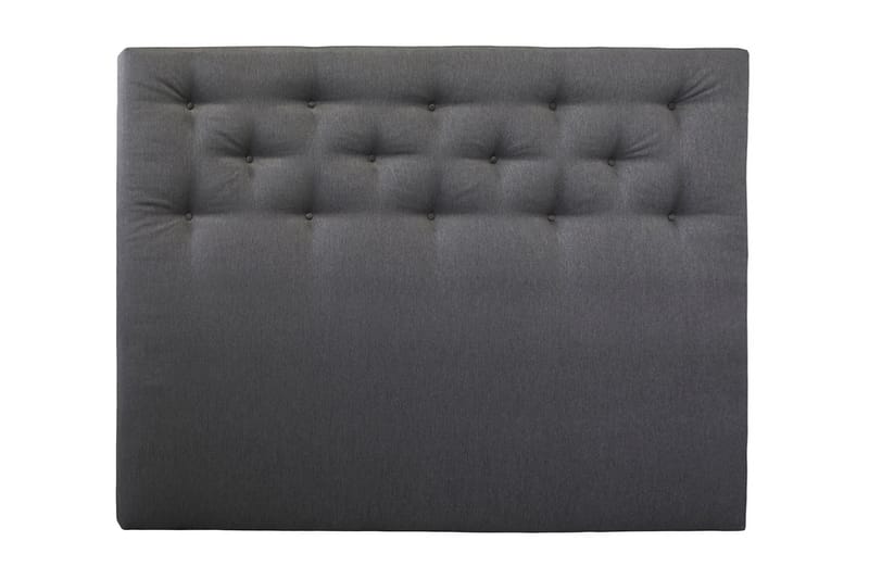 Diplomat Sengegavl 160x130 cm - Mørkegrå - Møbler - Senger - Sengetilbehør & sengegavl - Sengegavl