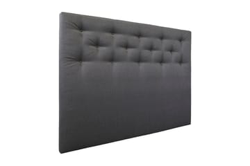 Diplomat Sengegavl 160x130 cm - Mørkegrå - Møbler - Senger - Sengetilbehør & sengegavl - Sengegavl