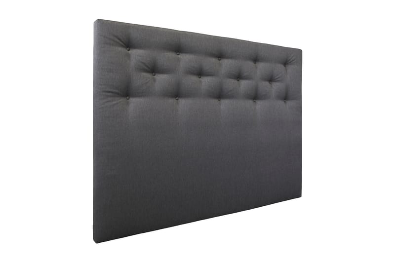 Diplomat Sengegavl 160x130 cm - Mørkegrå - Møbler - Senger - Sengetilbehør & sengegavl - Sengegavl