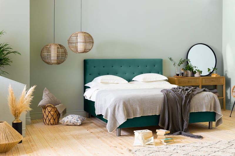 Donte Sengegavl 180 cm Button - Møbler - Senger - Sengetilbehør & sengegavl - Sengegavl