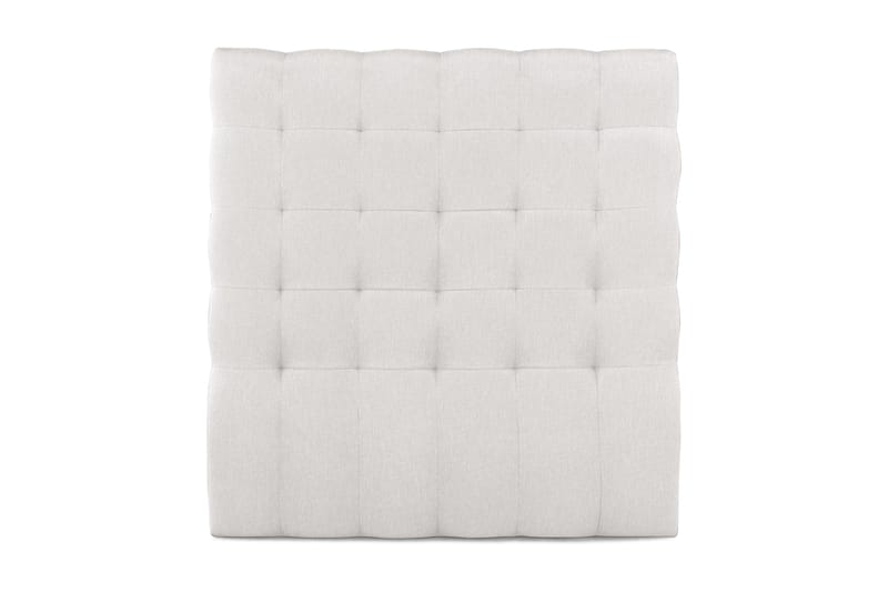 Elite Sengegavl 120 cm Rutemønstret Lav - Beige - Møbler - Senger - Sengetilbehør & sengegavl - Sengegavl