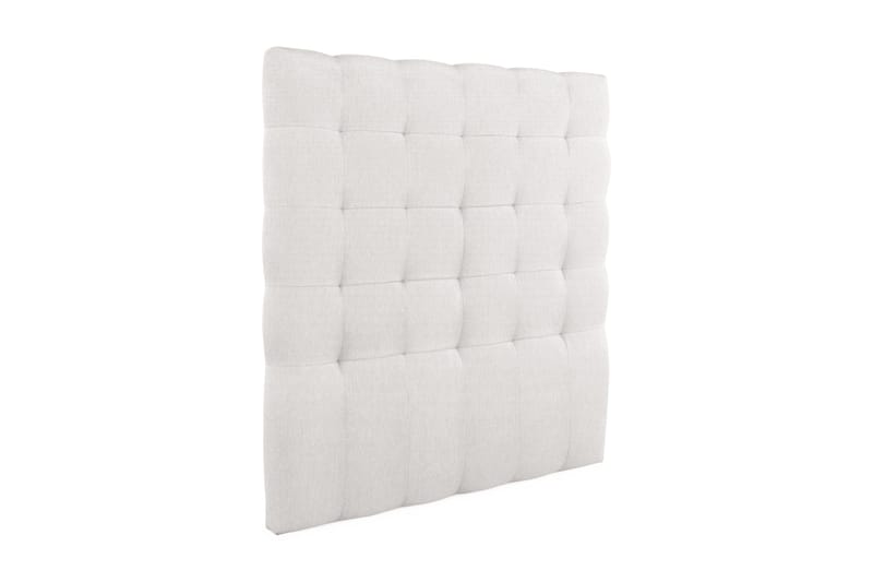Elite Sengegavl 120 cm Rutemønstret Lav - Beige - Møbler - Senger - Sengetilbehør & sengegavl - Sengegavl
