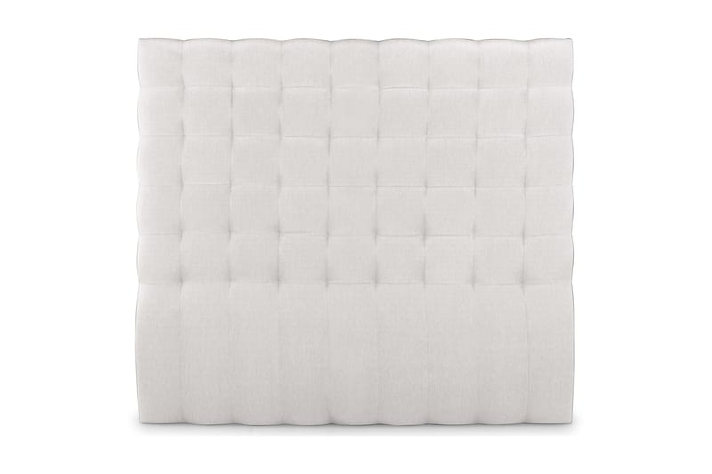 Elite Sengegavl 180 cm Rutemønstret Høy - Beige - Møbler - Senger - Sengetilbehør & sengegavl - Sengegavl