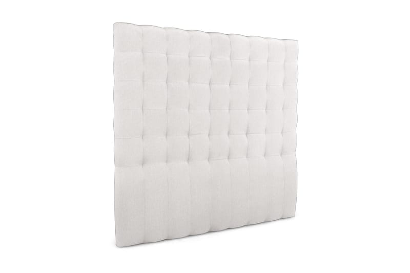 Elite Sengegavl 180 cm Rutemønstret Høy - Beige - Møbler - Senger - Sengetilbehør & sengegavl - Sengegavl