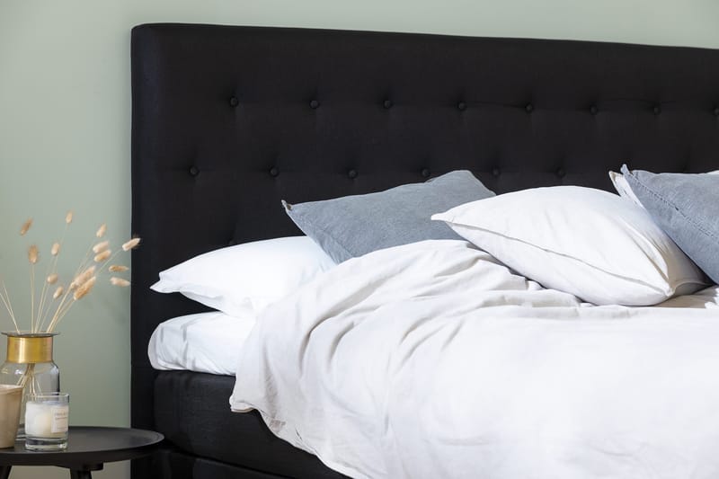 Ella Sengegavl 180cm - Svart - Møbler - Senger - Sengetilbehør & sengegavl - Sengegavl