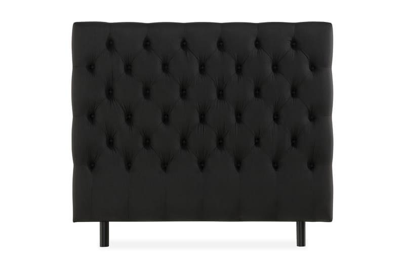 Ella Sengegavl Dypheftet 120cm - Svart - Møbler - Senger - Sengetilbehør & sengegavl - Sengegavl