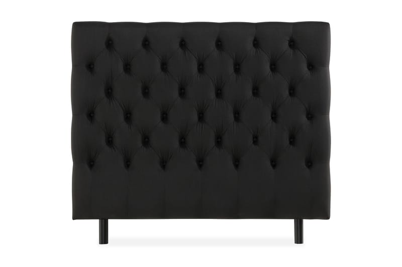 Ella Sengegavl Dypheftet 120cm, Svart