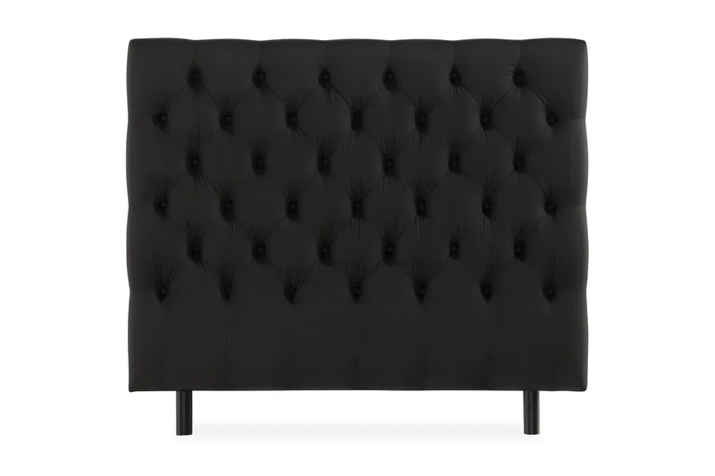 Ella Sengegavl Dypheftet 140cm, Svart