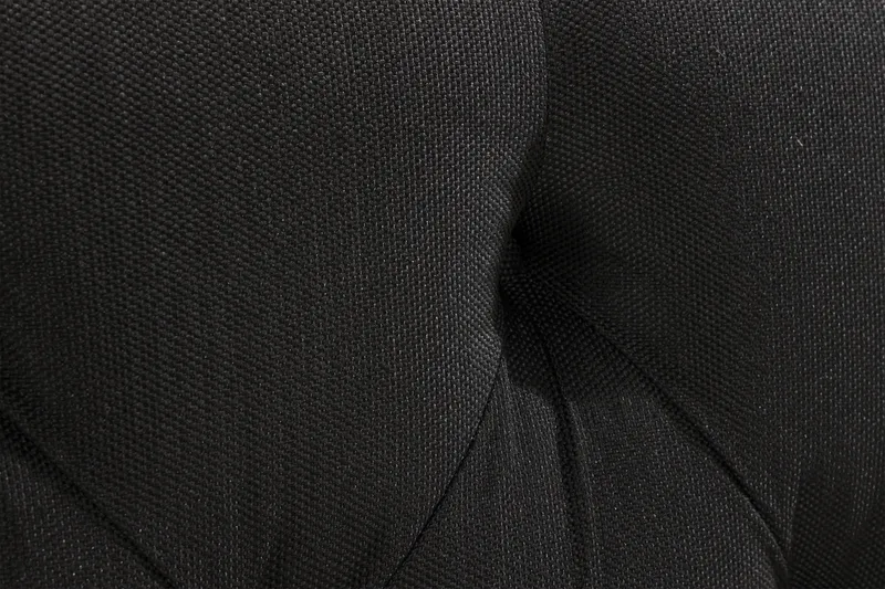 Ella Sengegavl Dypheftet 180cm - Svart - Møbler - Senger - Sengetilbehør & sengegavl - Sengegavl