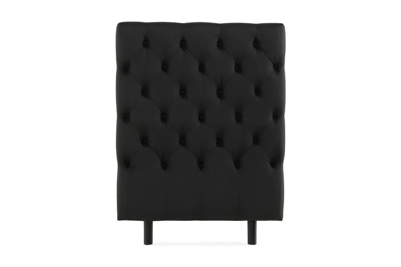 Ella Sengegavl Dypheftet 90cm - Svart - Møbler - Senger - Sengetilbehør & sengegavl - Sengegavl