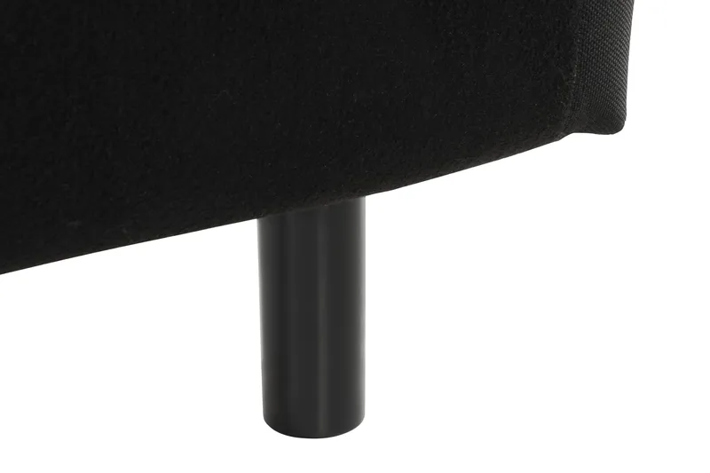 Ella Sengegavl med Knapper 90cm - Svart - Møbler - Senger - Sengetilbehør & sengegavl - Sengegavl