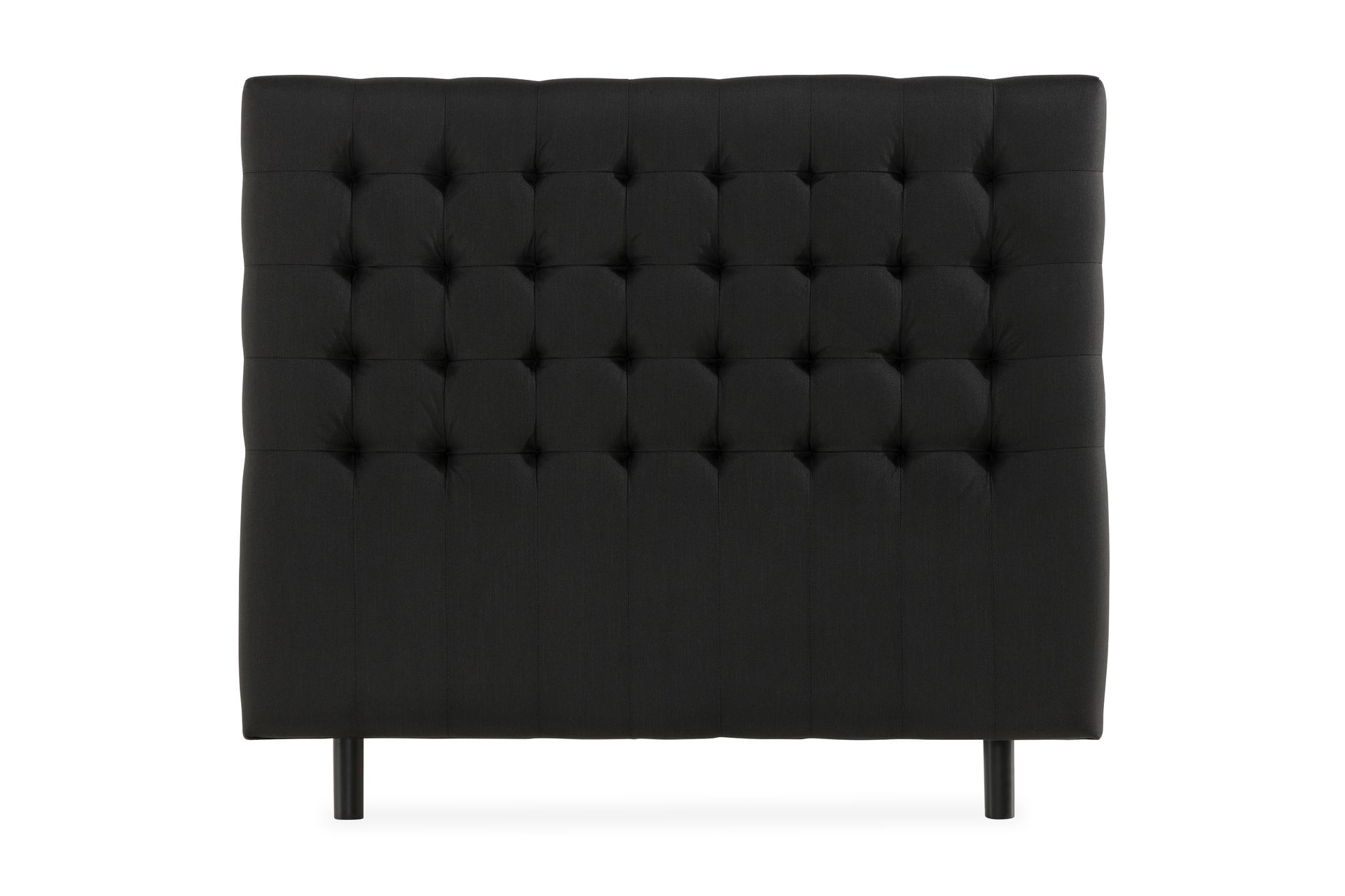 Ella Sengegavl Rutete 120cm - Svart - Møbler - Senger - Sengetilbehør & sengegavl - Sengegavl