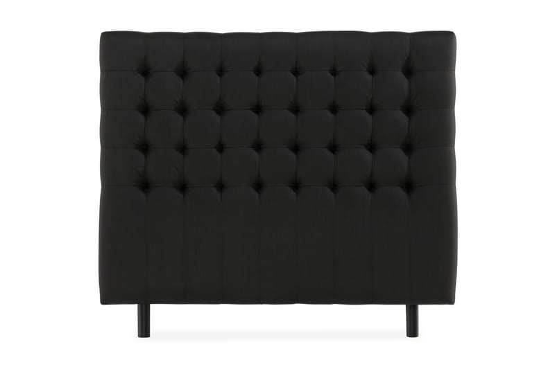Ella Sengegavl Rutete 120cm - Svart - Møbler - Senger - Sengetilbehør & sengegavl - Sengegavl