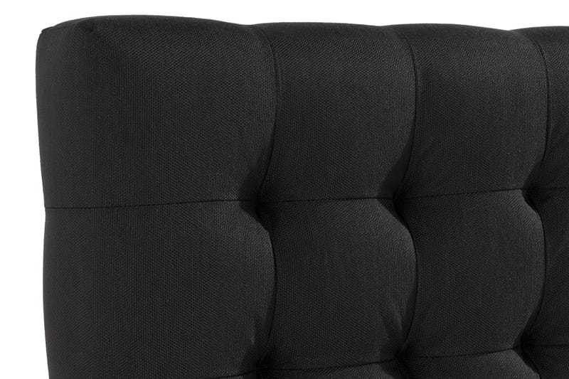 Ella Sengegavl Rutete 120cm - Svart - Møbler - Senger - Sengetilbehør & sengegavl - Sengegavl