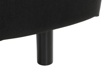 Ella Sengegavl Rutete 140cm - Svart - Møbler - Senger - Sengetilbehør & sengegavl - Sengegavl