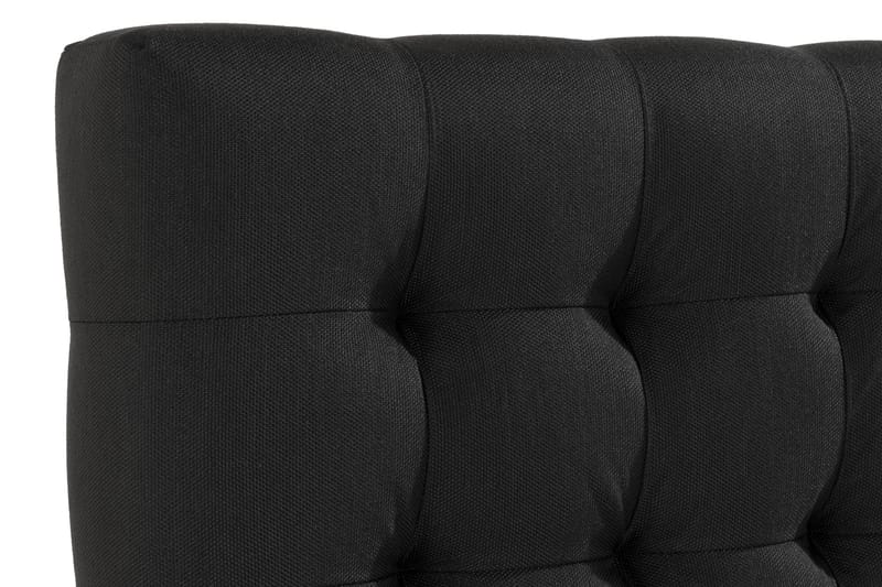 Ella Sengegavl Rutete 140cm - Svart - Møbler - Senger - Sengetilbehør & sengegavl - Sengegavl