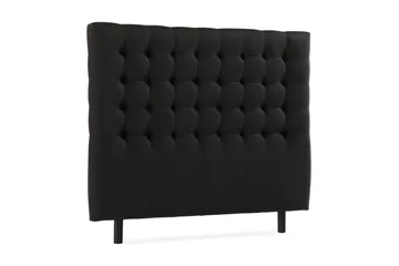 Ella Sengegavl Rutete 140cm - Svart - Møbler - Senger - Sengetilbehør & sengegavl - Sengegavl