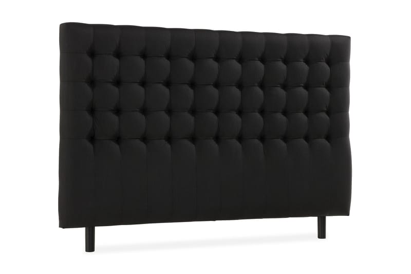 Ella Sengegavl Rutete 180cm - Svart - Møbler - Senger - Sengetilbehør & sengegavl - Sengegavl