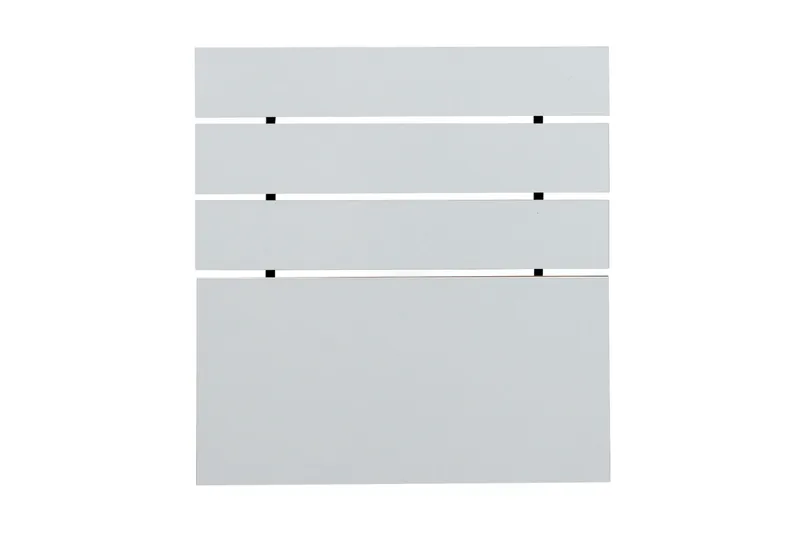 Feldene Sengegavl, Hvit