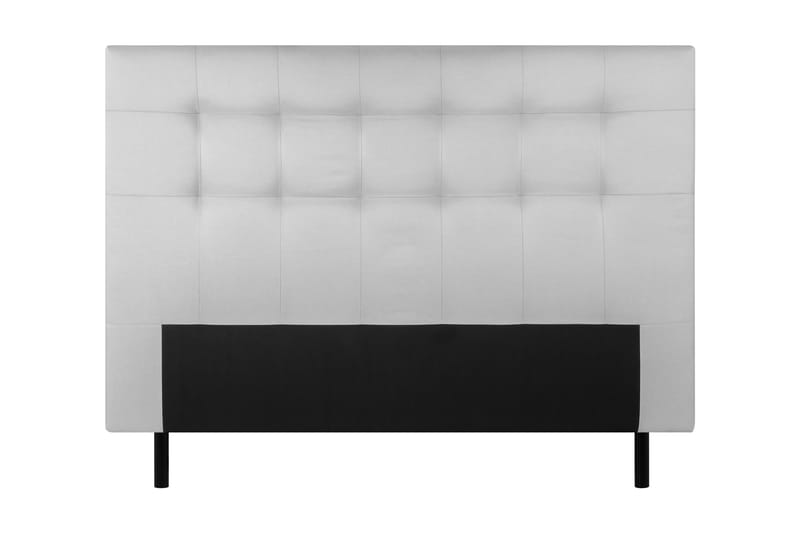 Happy Pluss Sengegavl 182x121 cm - Lysegrå - Møbler - Senger - Sengetilbehør & sengegavl - Sengegavl