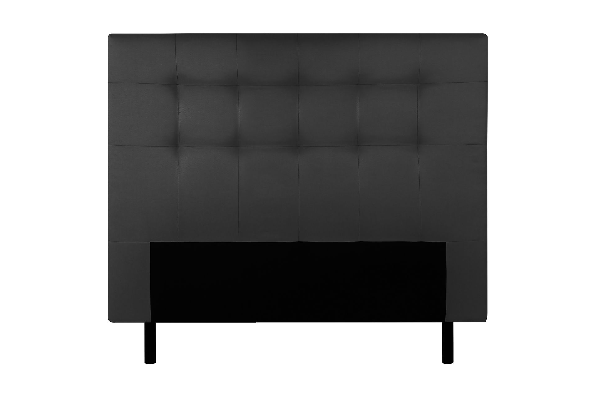 Happy Pluss Sengegavl 162x121 cm - Mørkegrå - Møbler - Senger - Sengetilbehør & sengegavl - Sengegavl