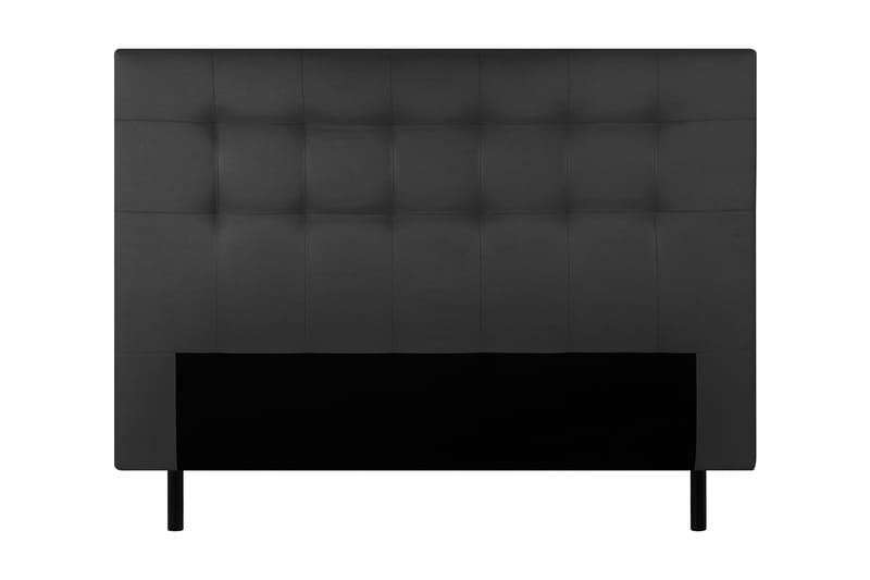 Happy Pluss Sengegavl 182x121 cm - Mørkegrå - Møbler - Senger - Sengetilbehør & sengegavl - Sengegavl