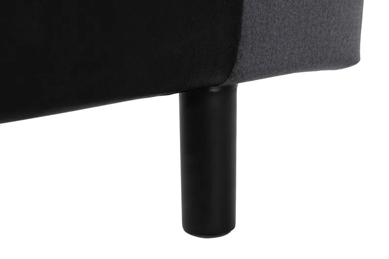 Happy Pluss Sengegavl 182x121 cm - Mørkegrå - Møbler - Senger - Sengetilbehør & sengegavl - Sengegavl